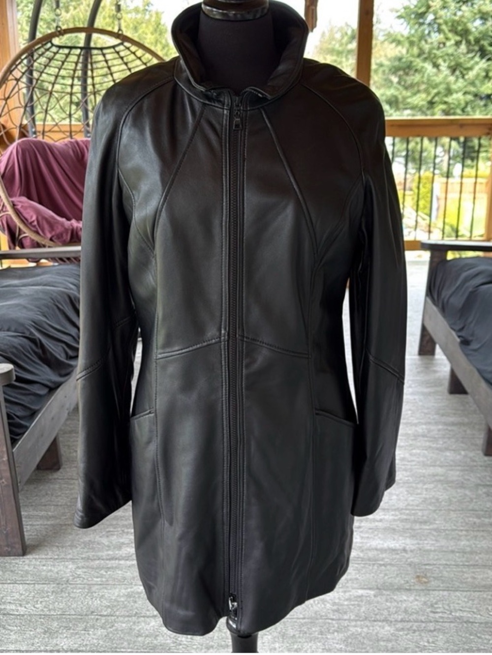 Danier | Long Leather Coat